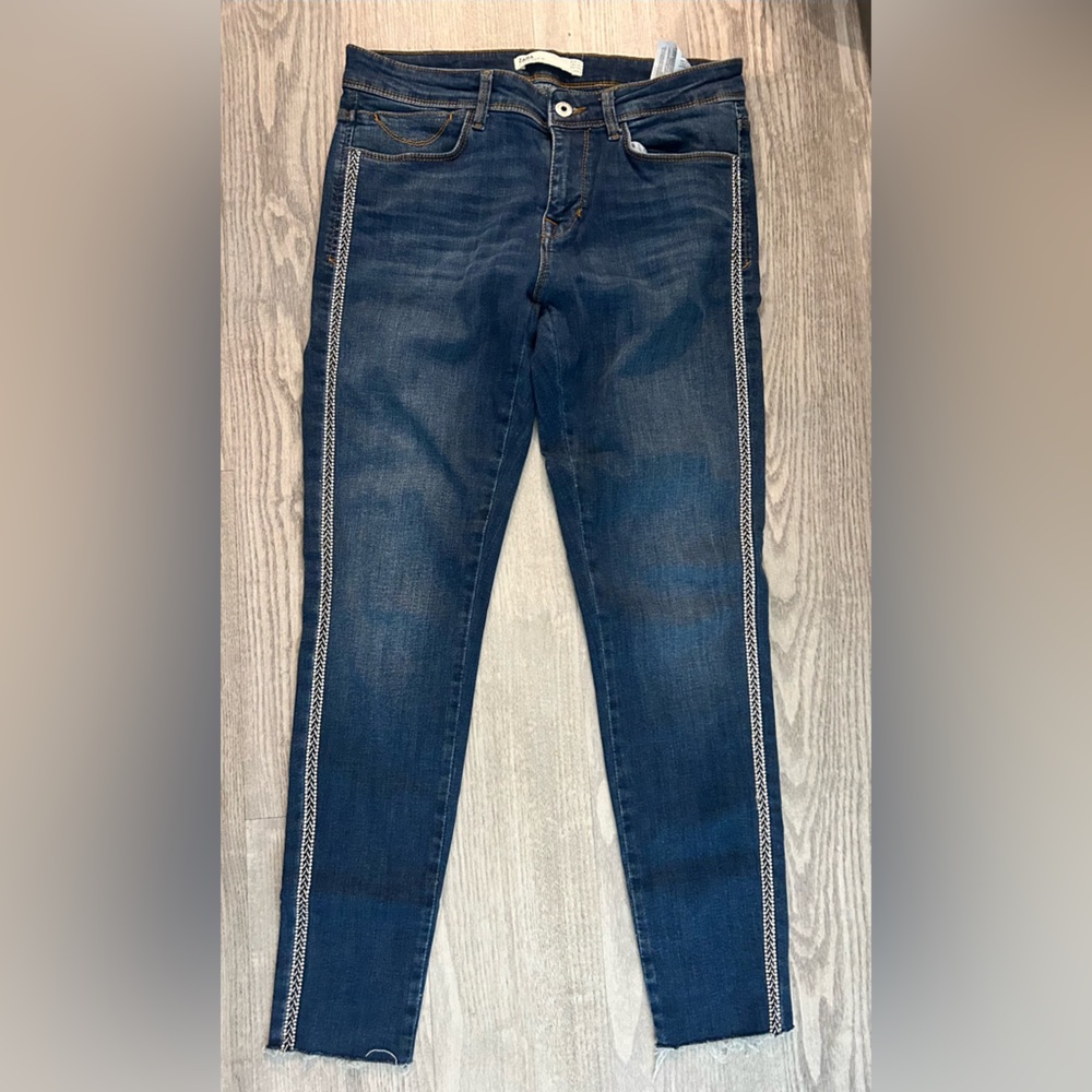 Zara Blue Denim Jeans